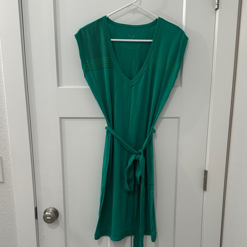 ICEBREAKER Women’s Merino Wool V-Neck Dress, Size S